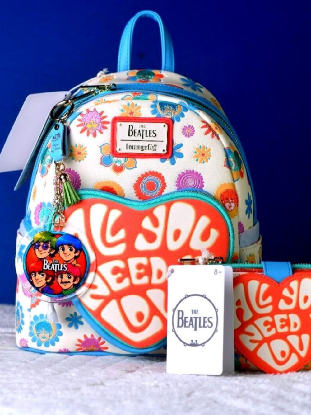 Loungefly The Beatles Mini Backpack & Wallet Set | NWT